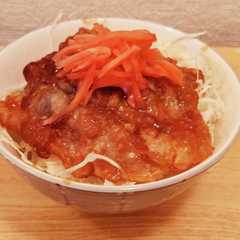 豚バラ揚げ煮丼-レシピのメイン写真