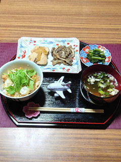 ヨウサマの減塩JAL国際線風FC<食事>-レシピのメイン写真