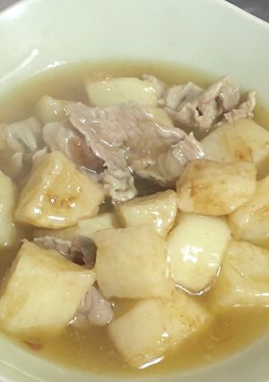長芋の煮物-レシピのメイン写真