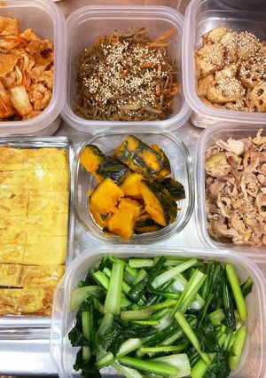 1週間のお弁当4/1-レシピのメイン写真