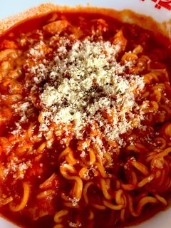 塩ラーメンアレンジトマトラーメン-レシピのメイン写真