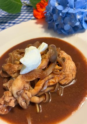レンジで簡単！ハッシュドチキン-レシピのメイン写真