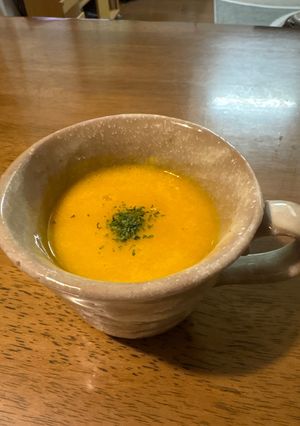 ソイリッチで簡単美味しいかぼちゃスープ-レシピのメイン写真
