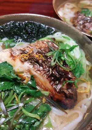 簡単♪鯛　そば　麺-レシピのメイン写真