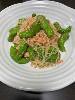 明太子と糸蒟蒻とシシトウの炒め-レシピのメイン写真