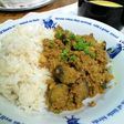 ナスと挽き肉のキーマカレー