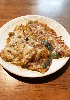 卵なし*もちもち絹豆腐のチヂミ-レシピのメイン写真