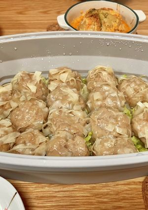 【簡単】包まないシュウマイ-レシピのメイン写真