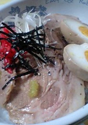 また食べたくなる♪チャーシュー丼-レシピのメイン写真