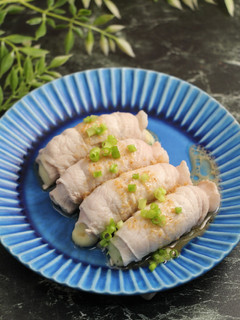 簡単3分!焼かない肉巻き 菜の花チーズ-レシピのメイン写真