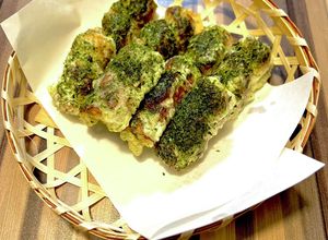 歯ごたえ最高☆青のりまみれの竹輪磯辺揚げ-レシピのメイン写真