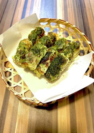 歯ごたえ最高☆青のりまみれの竹輪磯辺揚げ-レシピのメイン写真