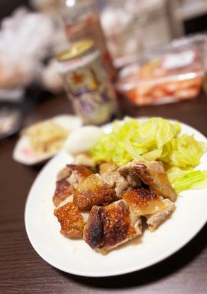 【フライパン】ニンニクチキン【つまみ】-レシピのメイン写真
