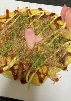 ライスペーパーでお好み焼きwith新生姜-レシピのメイン写真