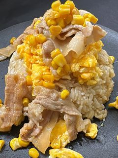 卵とろとろ!コーンチャーハン!-レシピのメイン写真