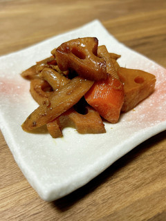 食べすぎ危険!コクうま根菜煮物-レシピのメイン写真