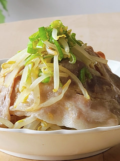 さっぱり豚バラ&モヤシ☆ダイエット☆素麺-レシピのメイン写真