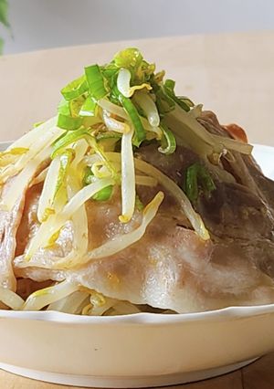 さっぱり豚バラ&モヤシ☆ダイエット☆素麺-レシピのメイン写真