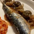 お洒落な鰯の梅酒煮