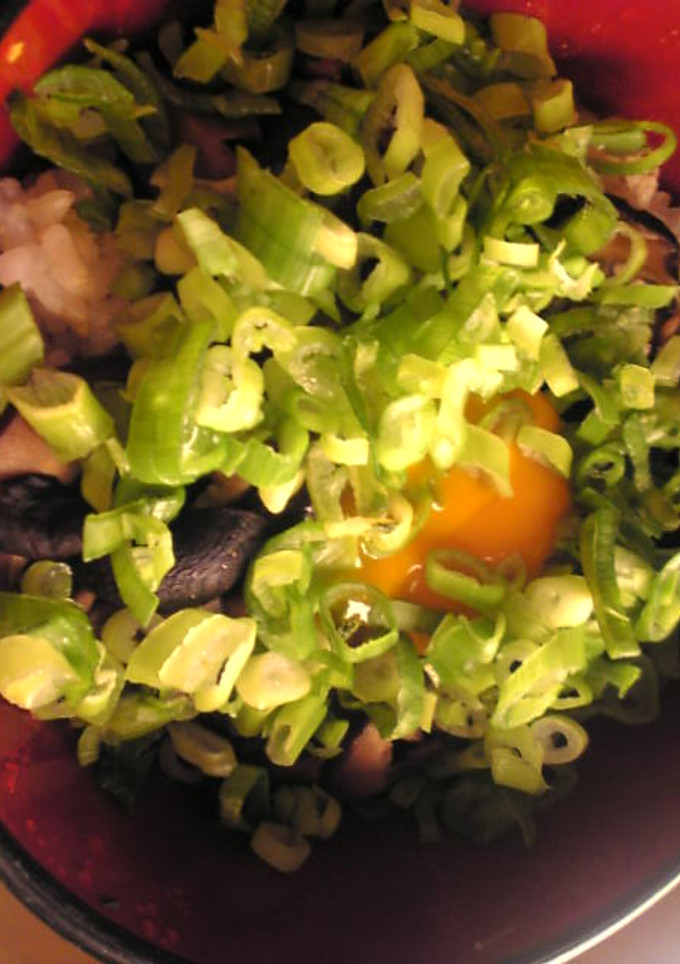 椎茸と卵の丼-レシピのメイン写真