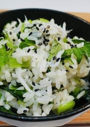 小松菜としらす大葉の混ぜご飯-レシピのメイン写真