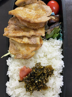 頑張るパパへ90生姜焼き弁当-レシピのメイン写真