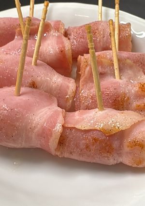 さっぱり！ベーコントマト巻き！-レシピのメイン写真