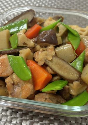【作り置きおかず】フライパンで筑前煮-レシピのメイン写真