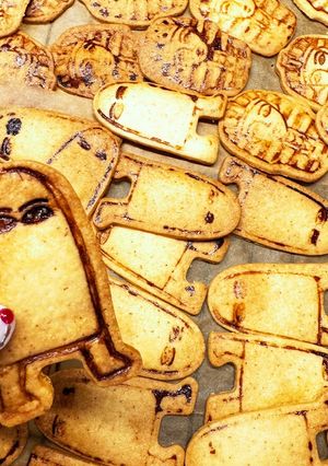 たべっ子どうぶつ風ビスケット　エジプト編-レシピのメイン写真