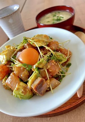 韓国風ぶりポキ丼-レシピのメイン写真