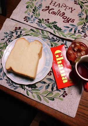 ガーナ板チョコサンドイッチ-レシピのメイン写真