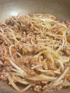 もやしと挽肉のピリ辛炒め-レシピのメイン写真
