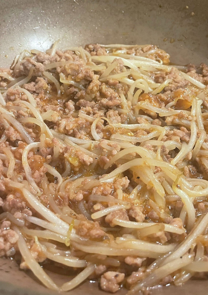 もやしと挽肉のピリ辛炒め-レシピのメイン写真