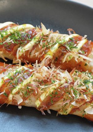 やみつき新感覚！？！お好み焼き風春巻-レシピのメイン写真