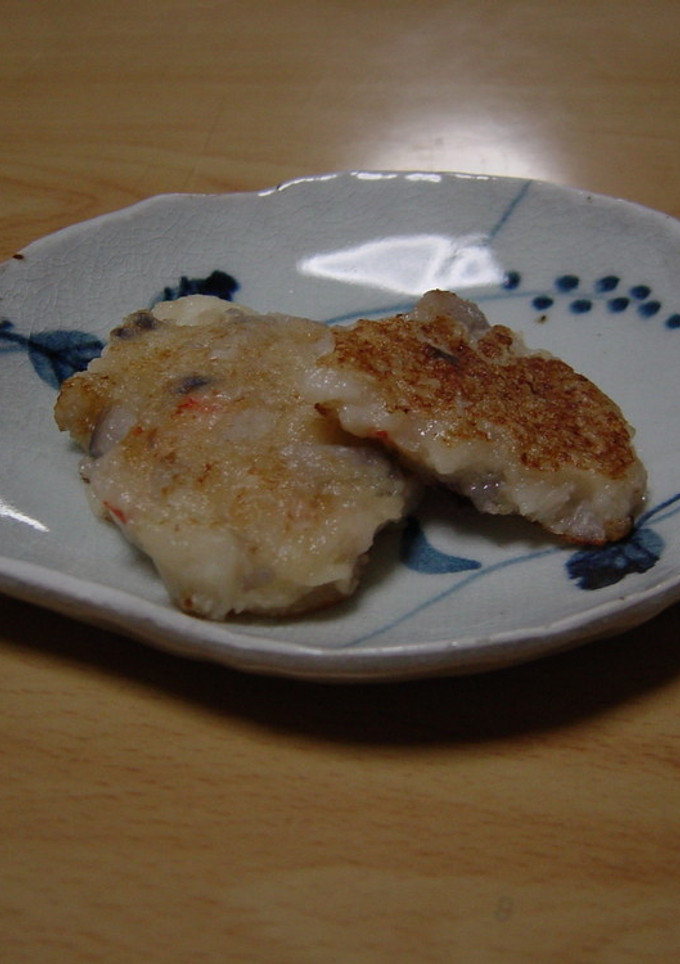 もちもちサクサクのエビお焼き-レシピのメイン写真