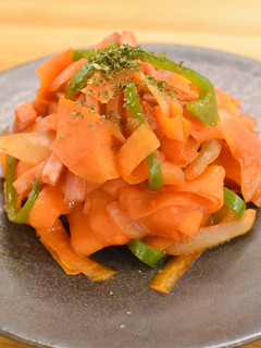 にんじんナポリタン-レシピのメイン写真