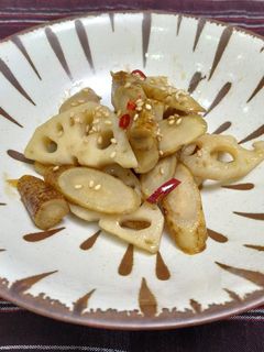 【美人レシピ】れんこんとごぼうのきんぴら-レシピのメイン写真
