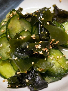 わかめときゅうりの酢の物(胡麻入り)-レシピのメイン写真