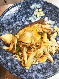 ブリのキノコ類のあんかけ-レシピのメイン写真