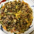 ライスペーパーでキャベツチーズ焼き