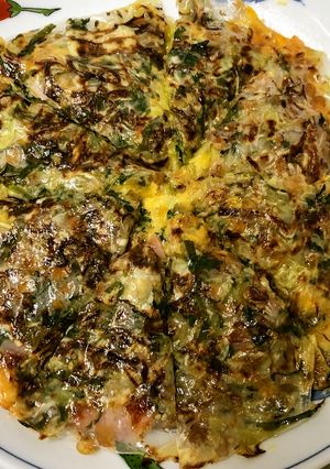 ライスペーパーでキャベツチーズ焼き-レシピのメイン写真