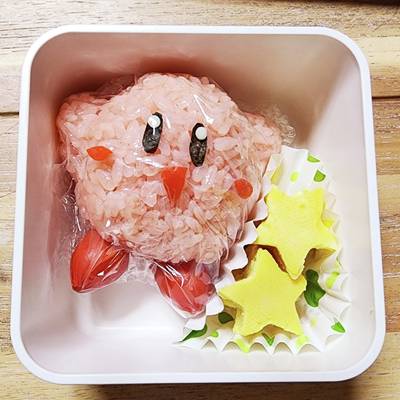 星のカービィ♪キャラ弁