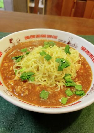麺が浮く〜麻婆ラーメン-レシピのメイン写真