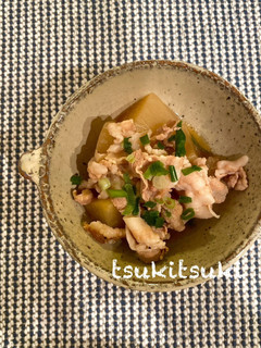 大根と豚バラの煮物-レシピのメイン写真