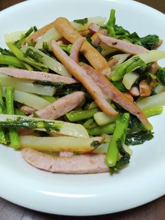 菜花とウインナーの炒め物-レシピのメイン写真