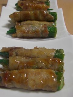 子供もパクパク♪甘辛オクラの豚肉巻き-レシピのメイン写真