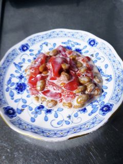 トマト納豆-レシピのメイン写真