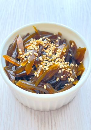 【簡単】茎わかめの佃煮-レシピのメイン写真