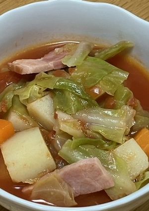 トマトスープ-レシピのメイン写真