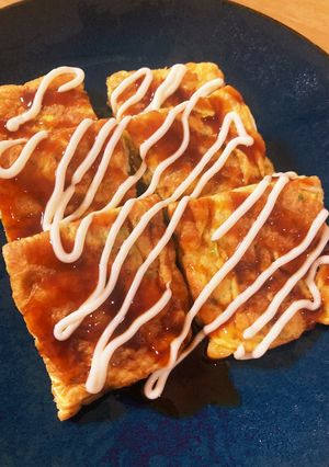 お弁当に！お好み焼き風卵焼き-レシピのメイン写真